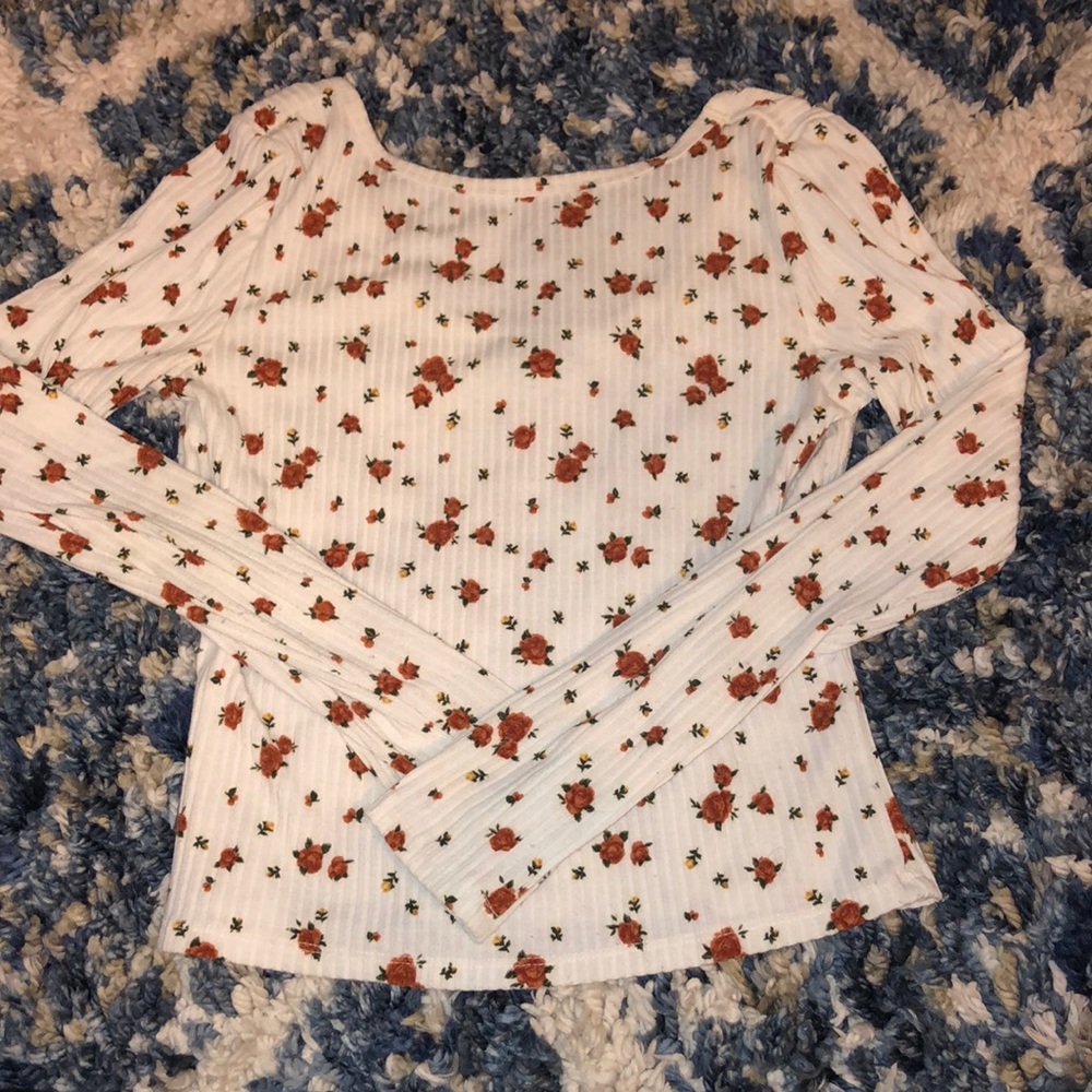 Forever 21 Floral Long Sleeve